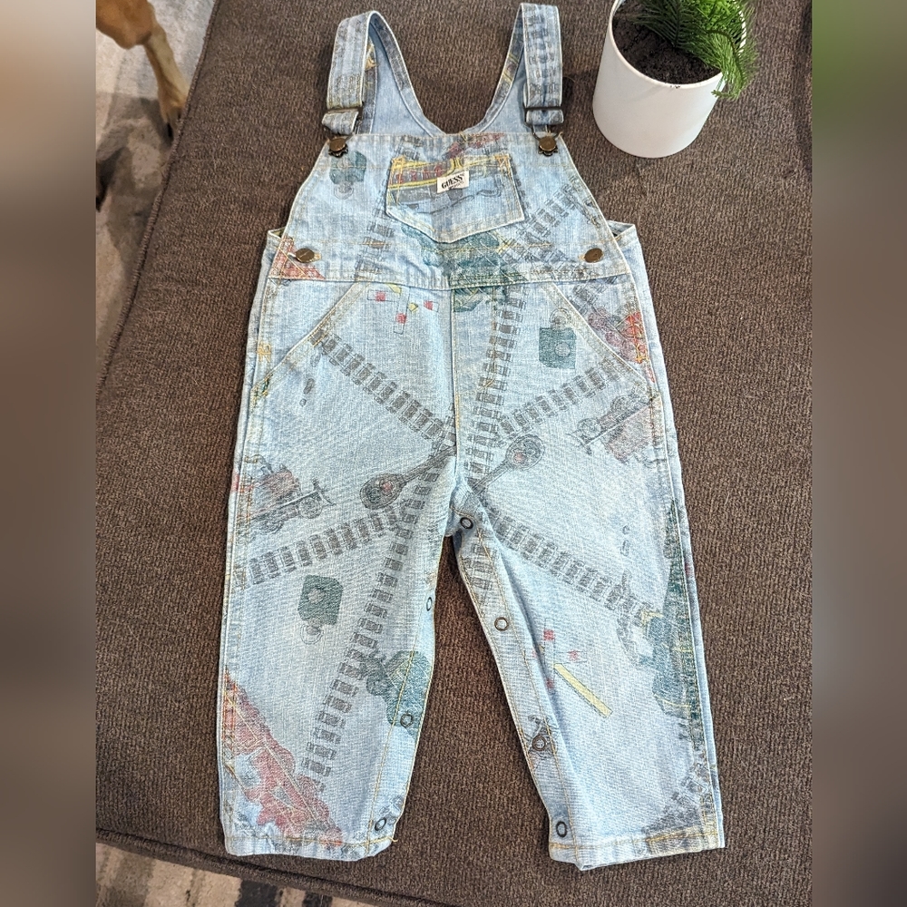VTG Guess Overalls 18 months